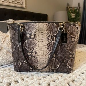 Coach Python Tote 🐍